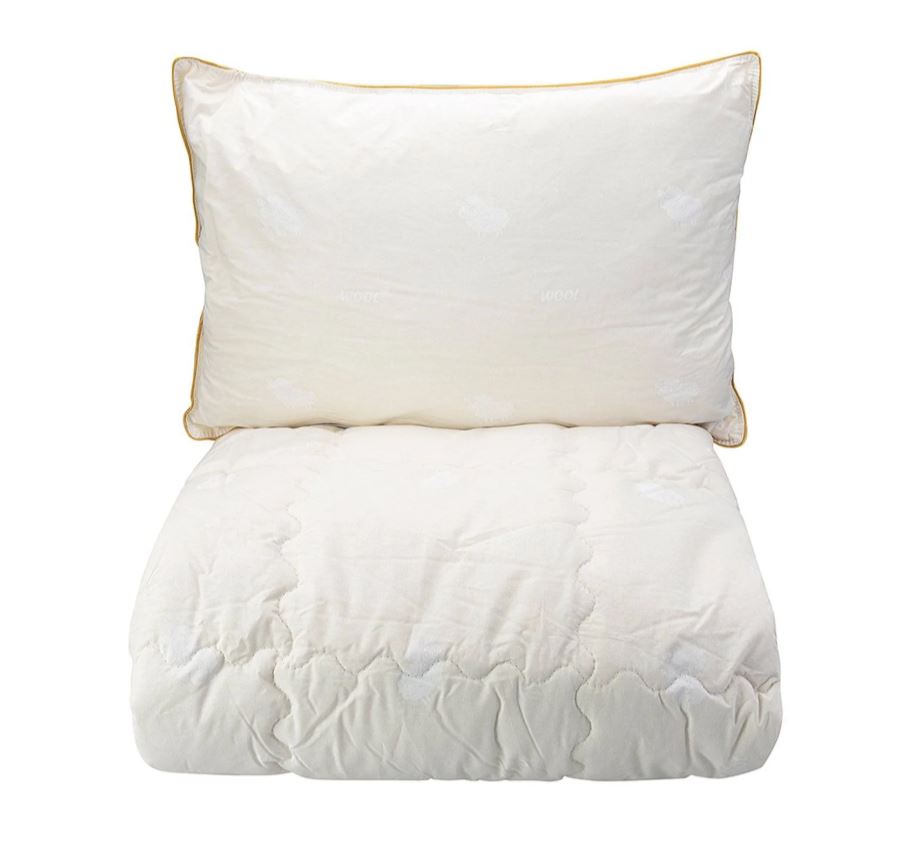 Karaca Home Single Wool Quilt & Pillow Set