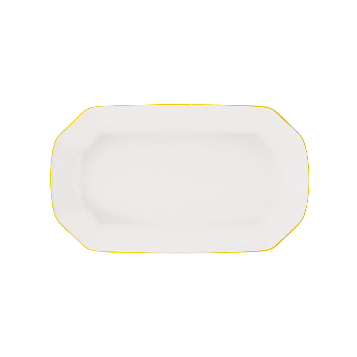 KARACA ELICA YELLOW OVAL PLATE PLATE RECTANGLE 12"