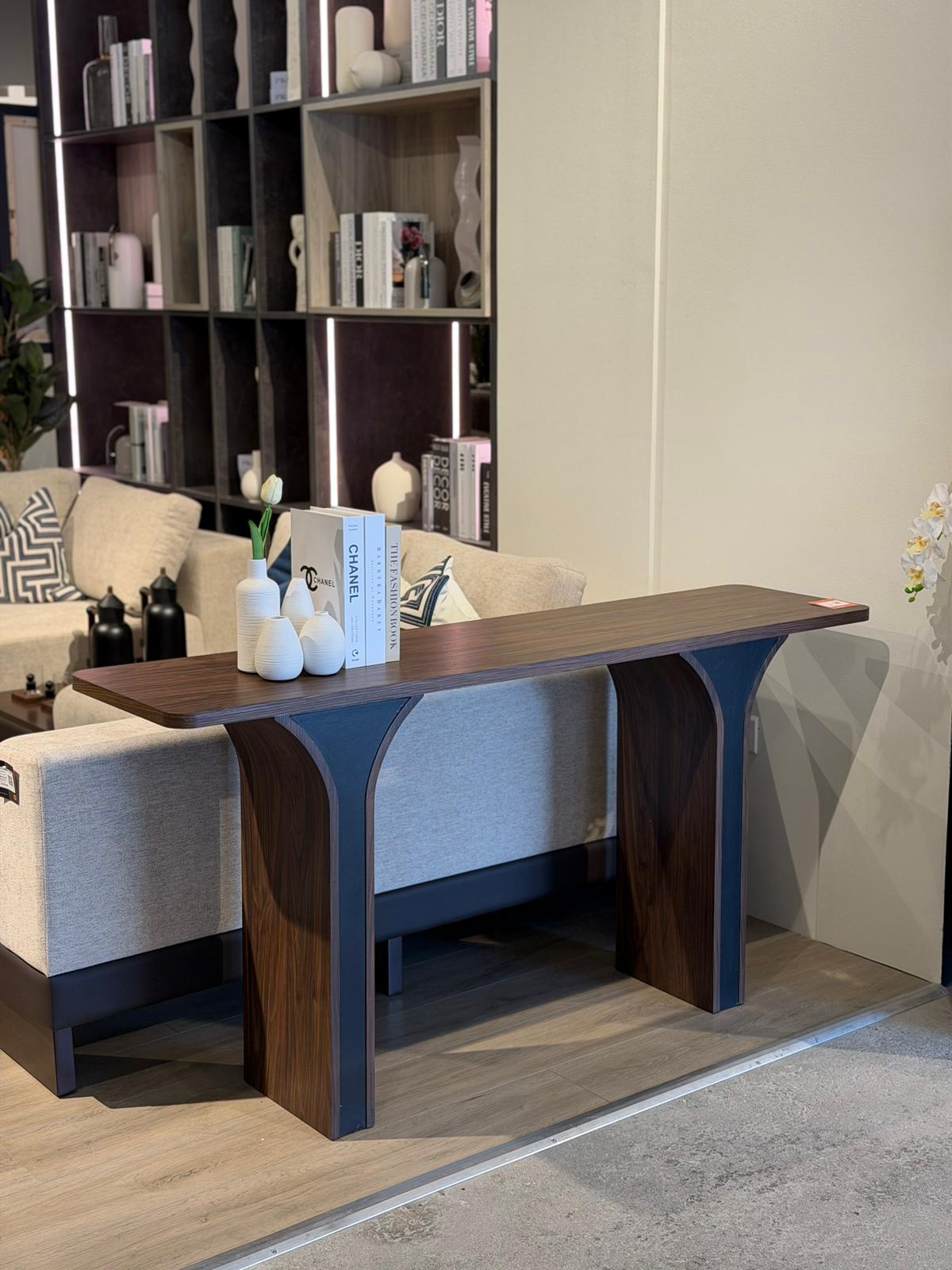 Arco Console Table - Wood