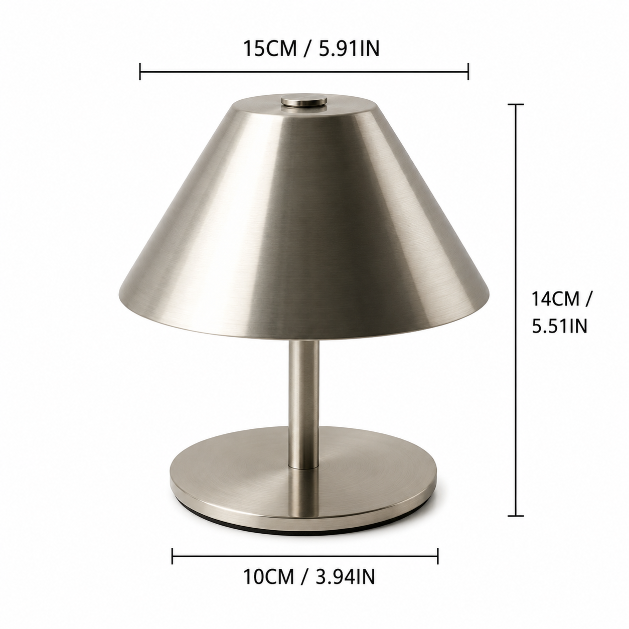 Aureo Mini Table Lamp - Silver