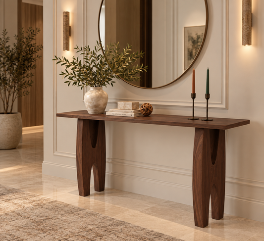 Wood Vista Console Table 140cm