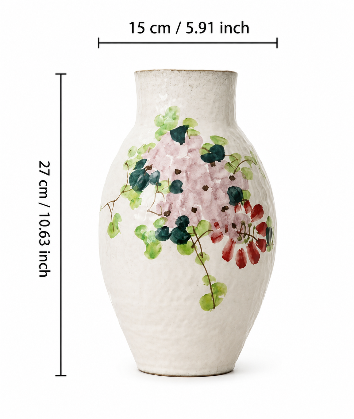 Blossom Ceramic Vase - A