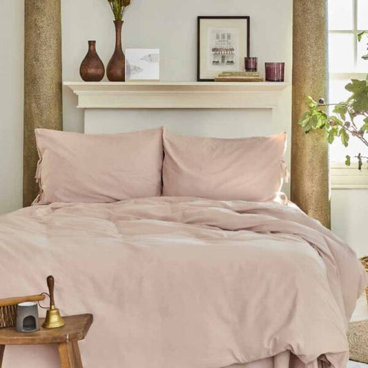 4 Element Blush Single Duvet Cover Set – 100% Cotton