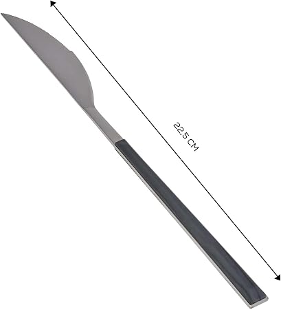 KARACA SALZBURG BLACK DINNER KNIFE