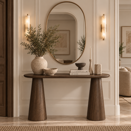 Arden Walnut Console Table