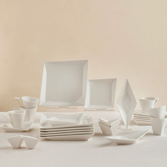KARACA ORIGAMI 26 PCS BREAKFAST SET SQUARE