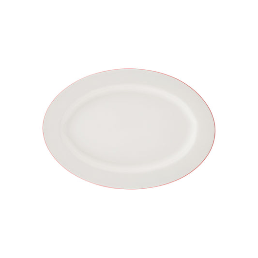 KARACA ELICA PINK OVAL PLATE PLATE OVAL 12"