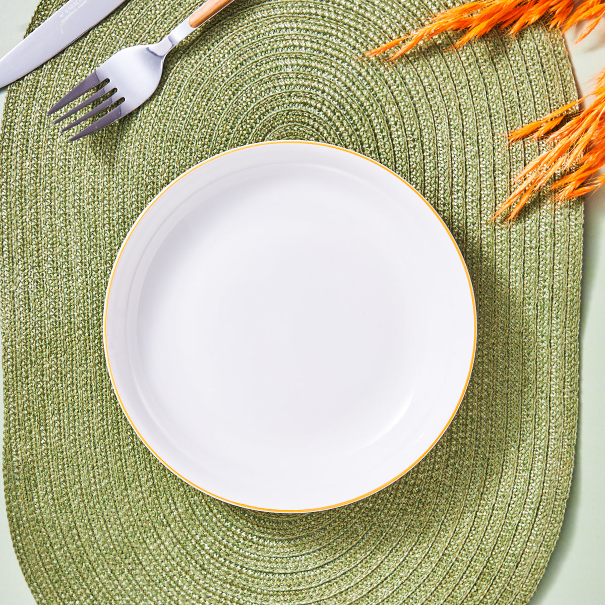 KARACA ELICA ORANGE CAKE PLATE