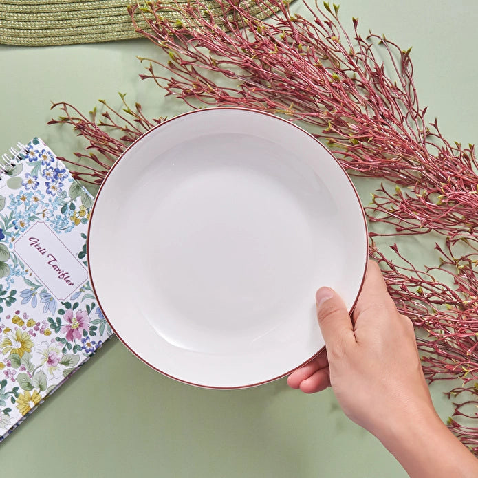 KARACA ELICA BROWN DINNER PLATE