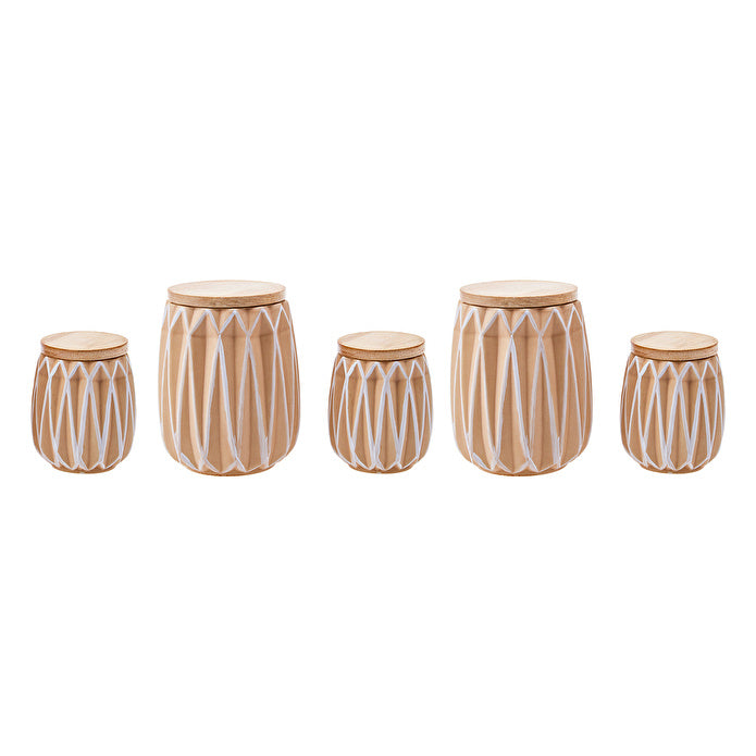 KARACA PARS 5 PIECES SPICE SET