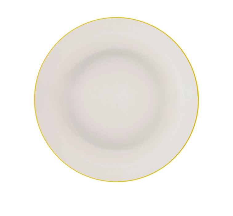KARACA ELICA YELLOW DINNER PLATE