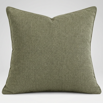 Textured Decorative Cushion – Sage Green – 50 × 50 cm