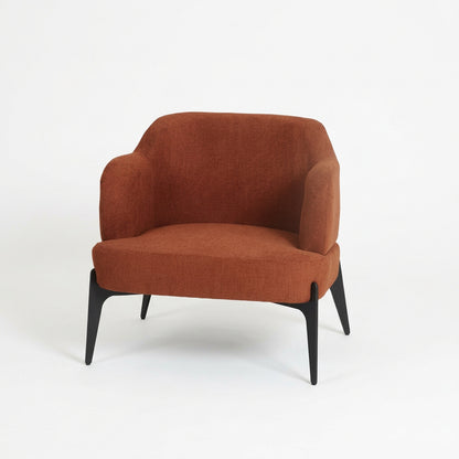 RUSTA Terracotta Fabric Armchair