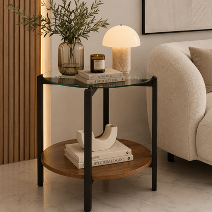 Cressa Tiered Side Table