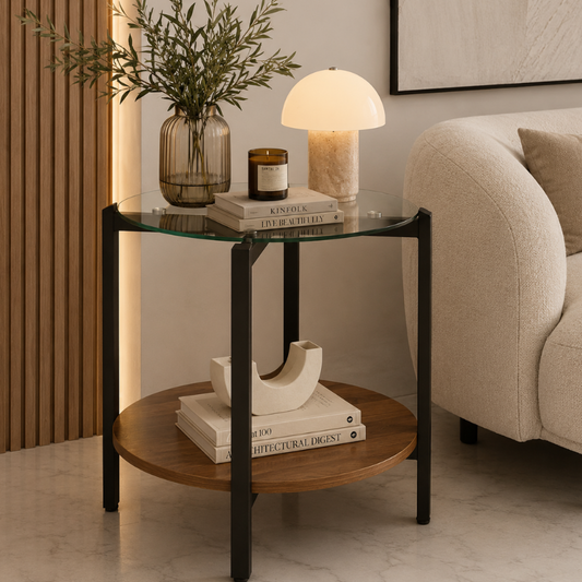 Cressa Tiered Side Table