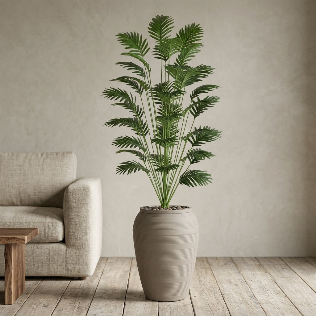 Palm Plant - Beige Pot - 170 cm