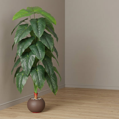 Fiddle Leaf Plant - Brown Pot - 145 cm
