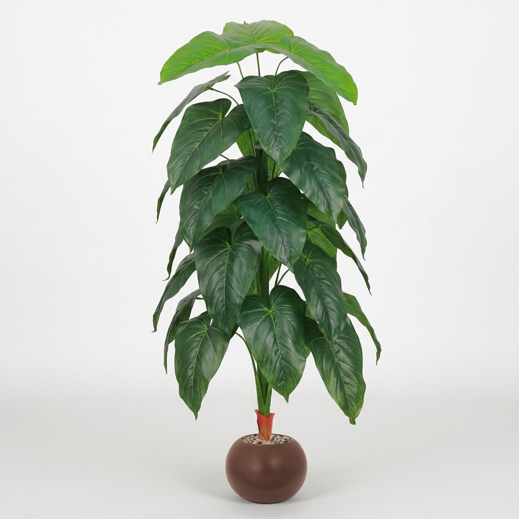 Fiddle Leaf Plant - Brown Pot - 145 cm