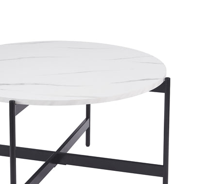 Vyora Marble-Effect Coffee Table