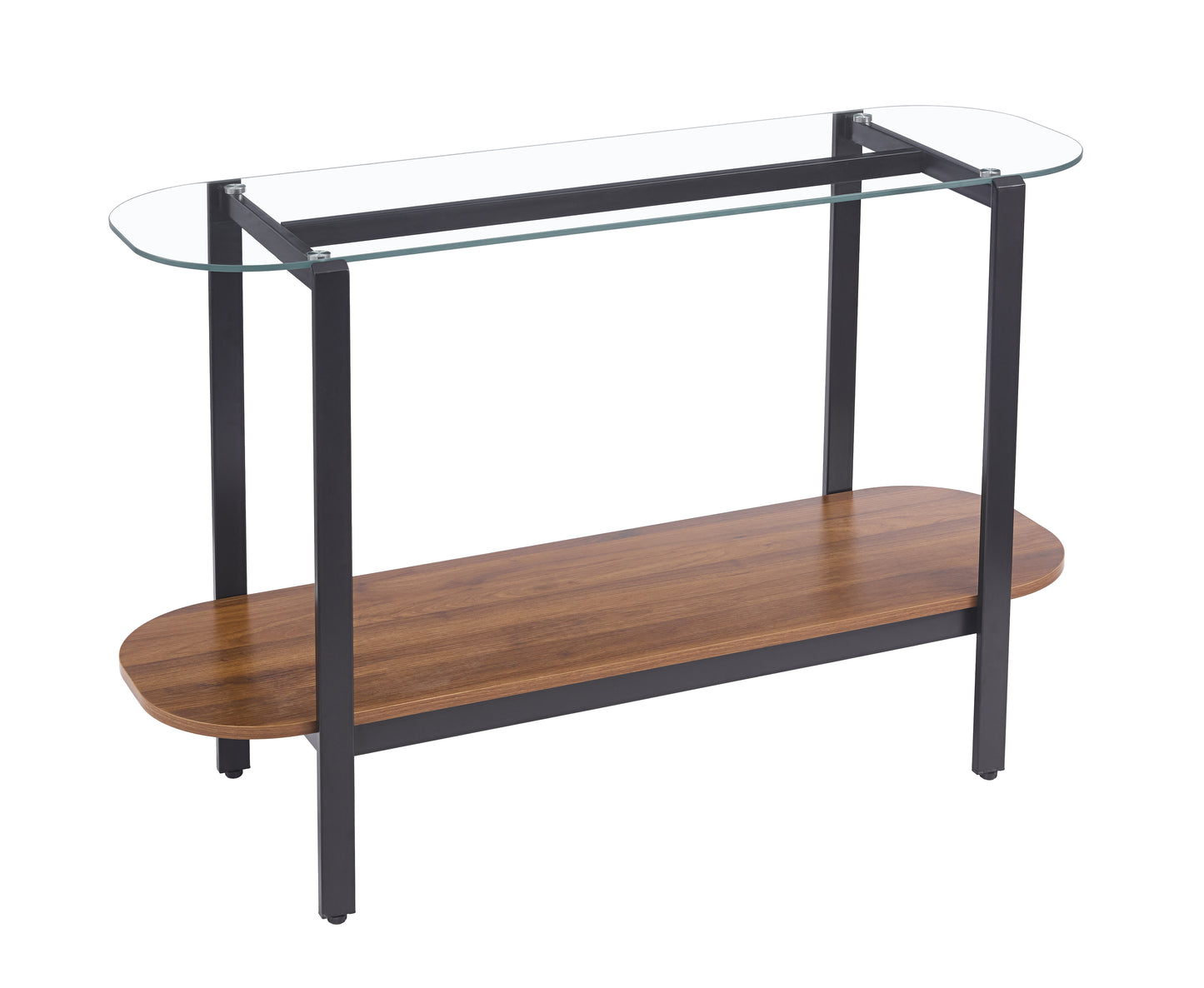 Vetra Glass-Top Console Table