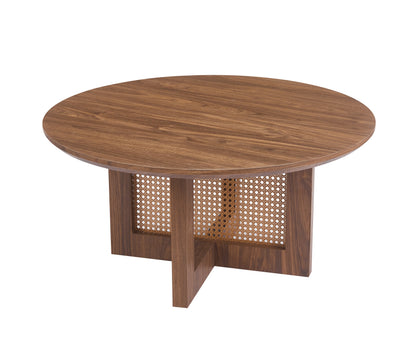 Riva Cane-Panel Coffee Table