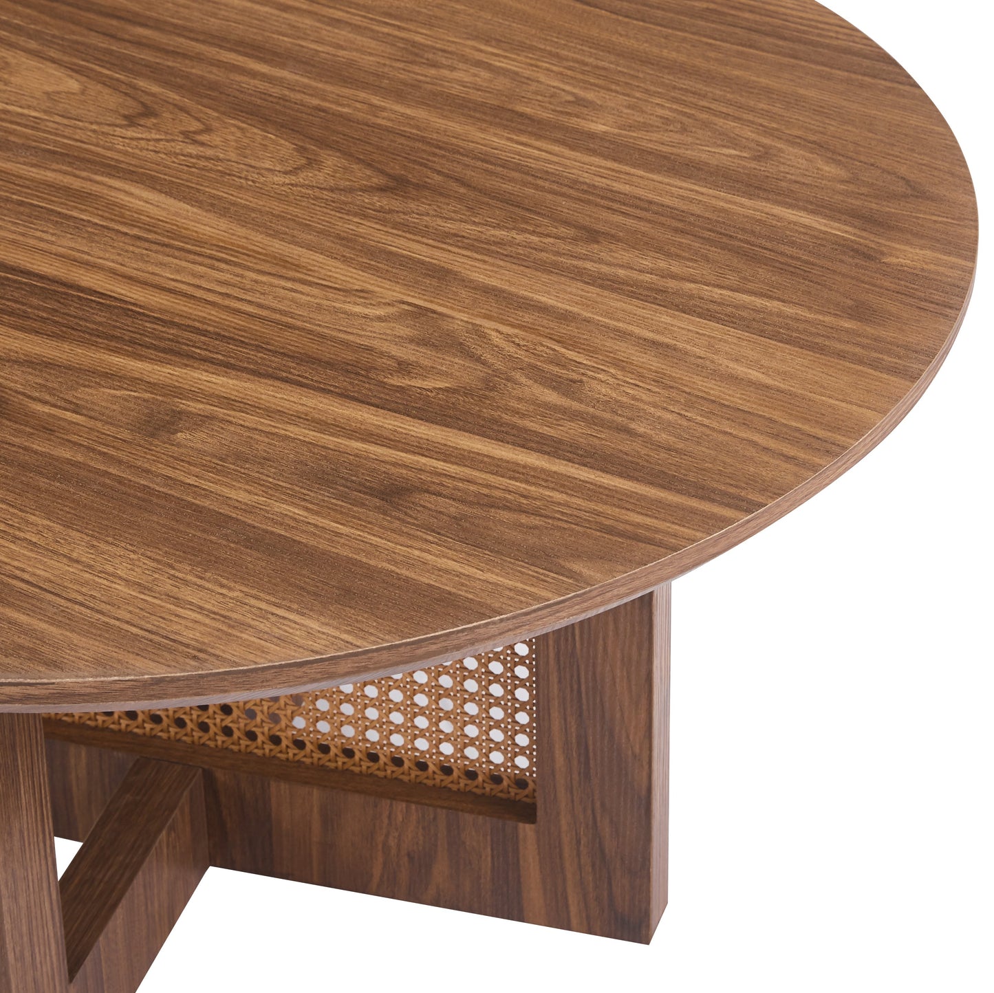 Riva Cane-Panel Coffee Table