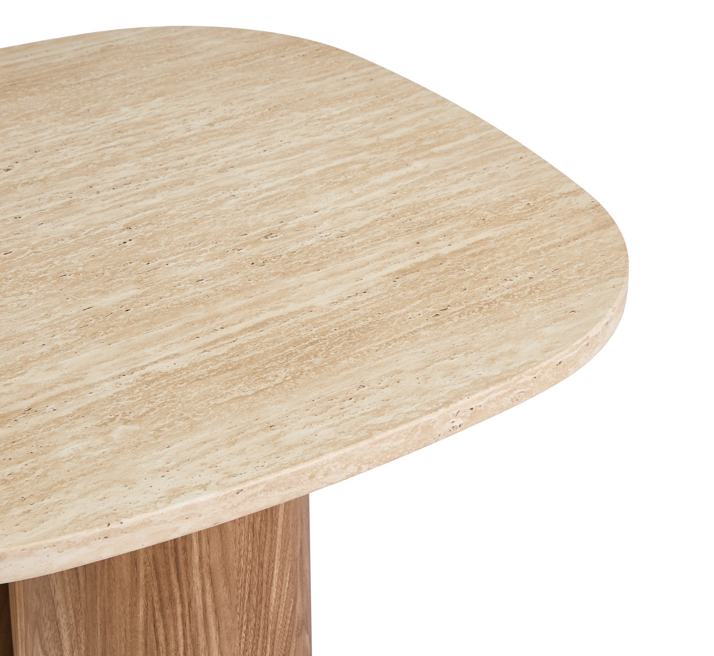 Nessa Triple-Pedestal Coffee Table