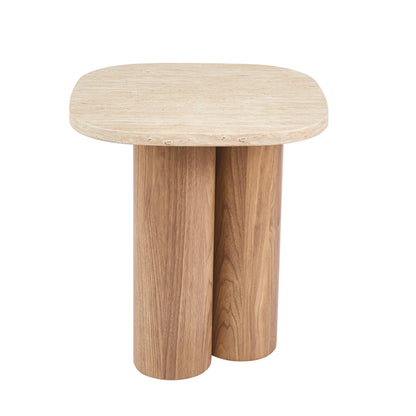 Orin Twin-Column Side Table