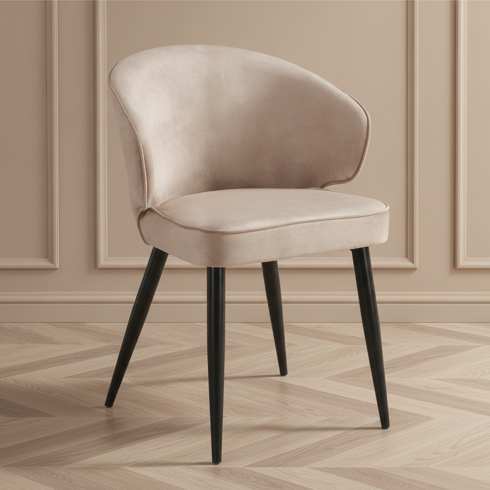 Mirelle Rounded Dining Chair