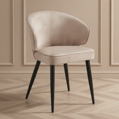 Mirelle Rounded Dining Chair