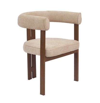 Olyra Wood-Frame Dining Chair