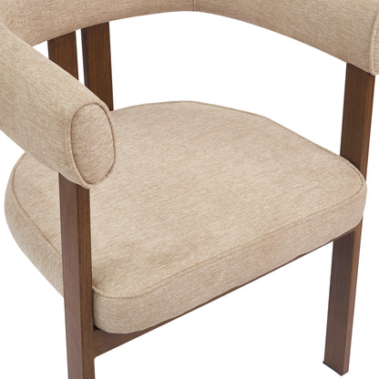 Olyra Wood-Frame Dining Chair