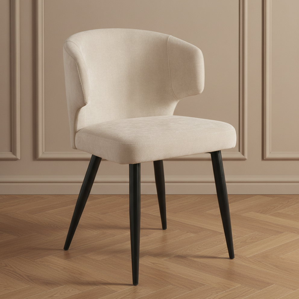 Celeste Curved Dining Chair