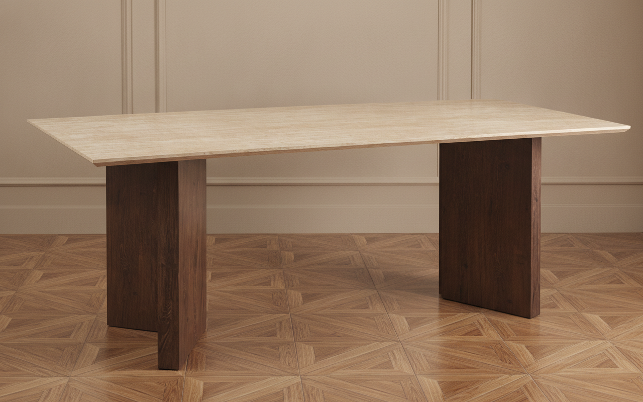 Kaelith Two-Tone Dining Table