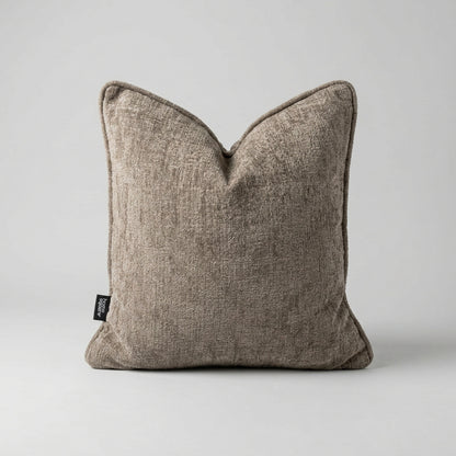 Textured Decorative Cushion – Stone – 50 × 50 cm