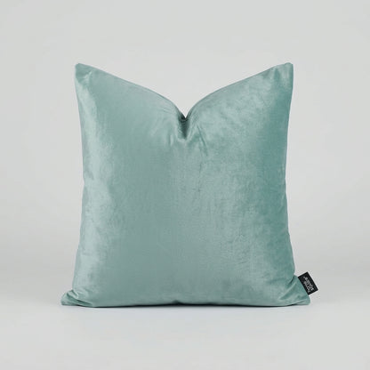 Luxury Velvet Decorative Cushion – Seafoam – 50 × 50 cm