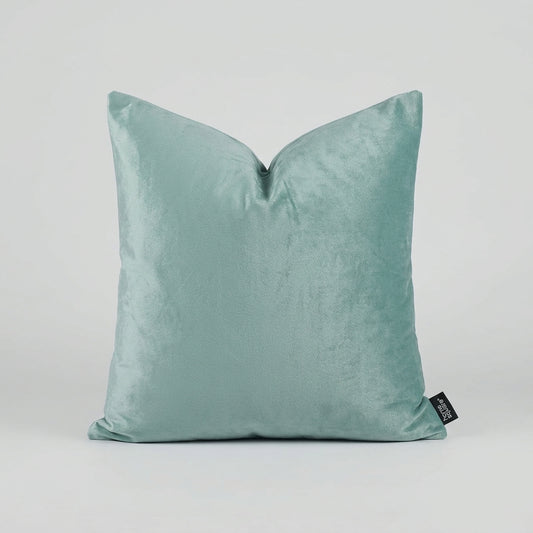 Luxury Velvet Decorative Cushion – Seafoam – 50 × 50 cm