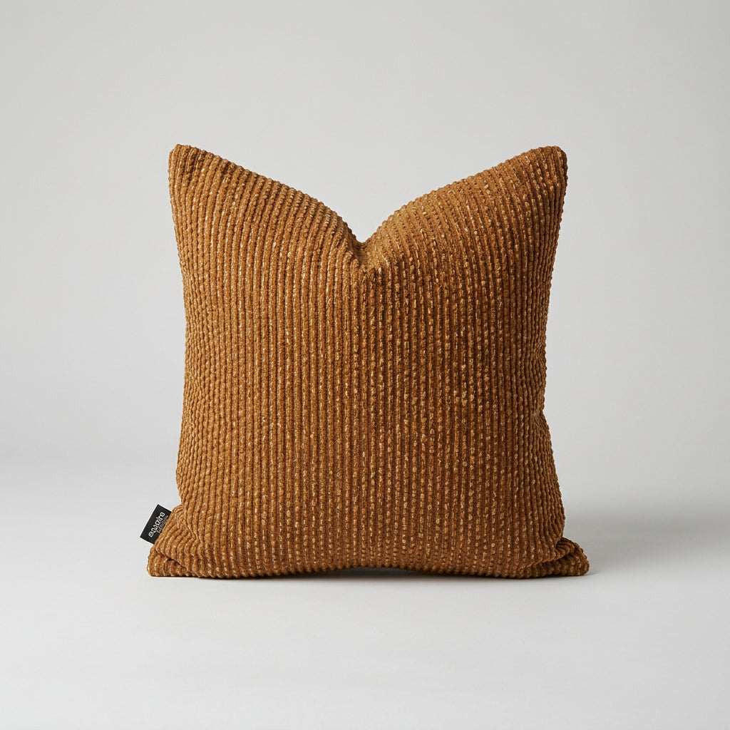 Textured Striped Decorative Cushion – 50cm x 50cm