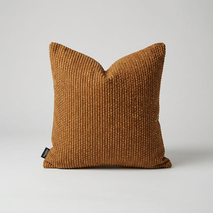 Textured Striped Decorative Cushion – 50cm x 50cm