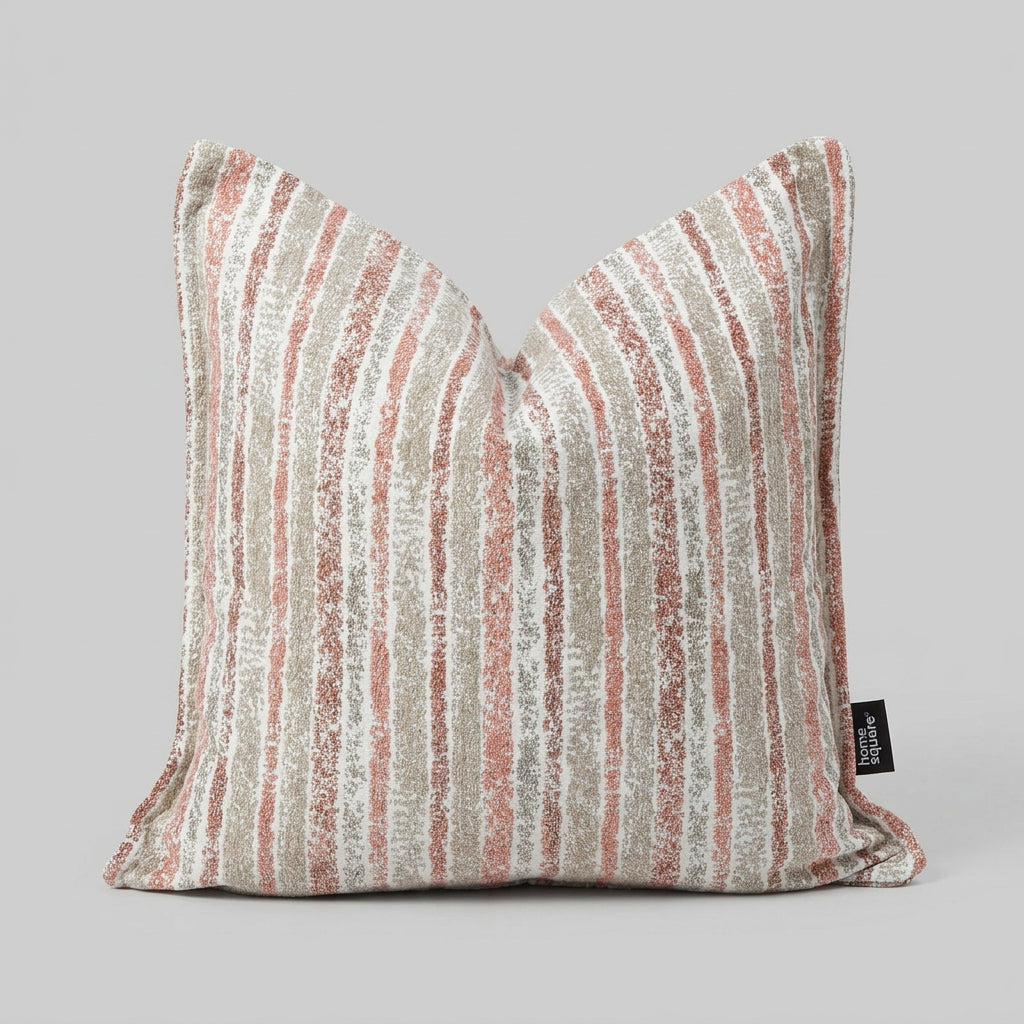 Multi-Color Striped Decorative Cushion – 50cm x 50cm
