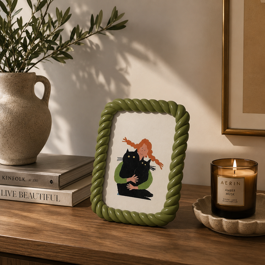 Twine Frame - Green