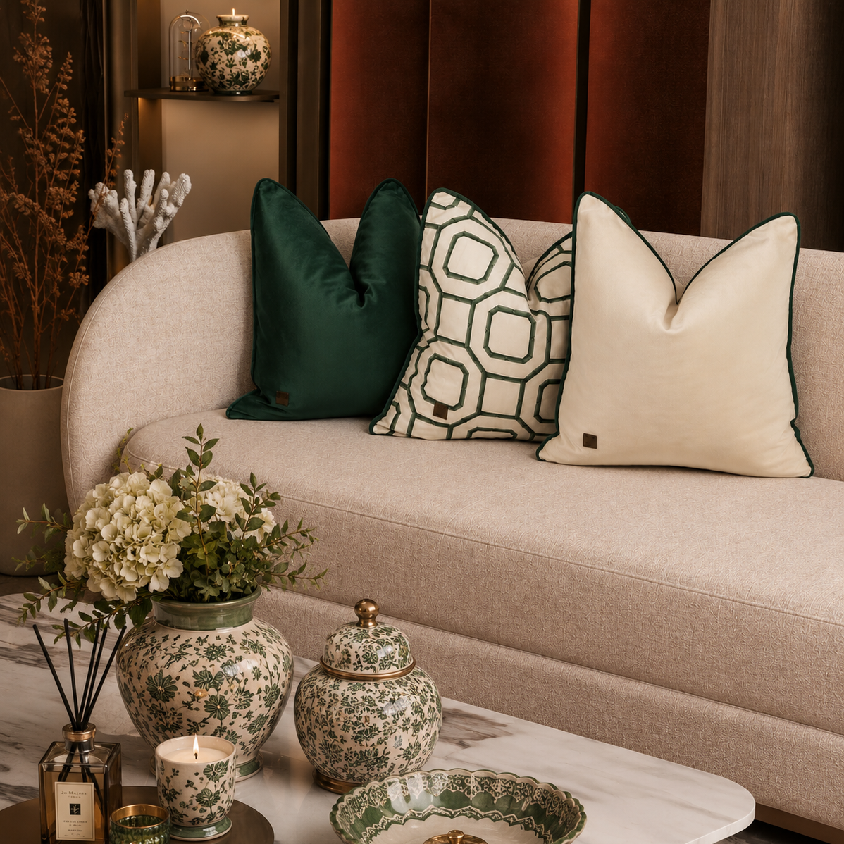 طقم كوشنز فردوس | Firdaws Cushion Set
