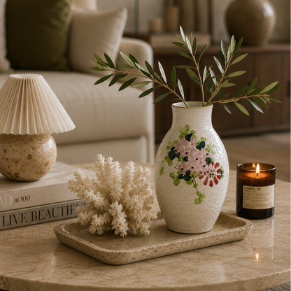 Blossom Ceramic Vase - A