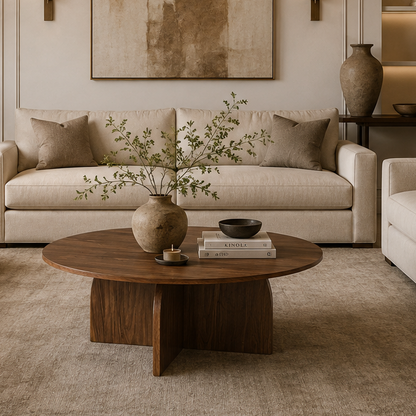 Caldor Cross-Base Coffee Table