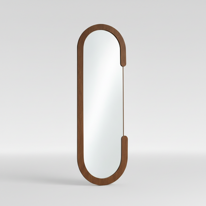 Liora Walnut Full-Length Mirror – 170 × 60 cm