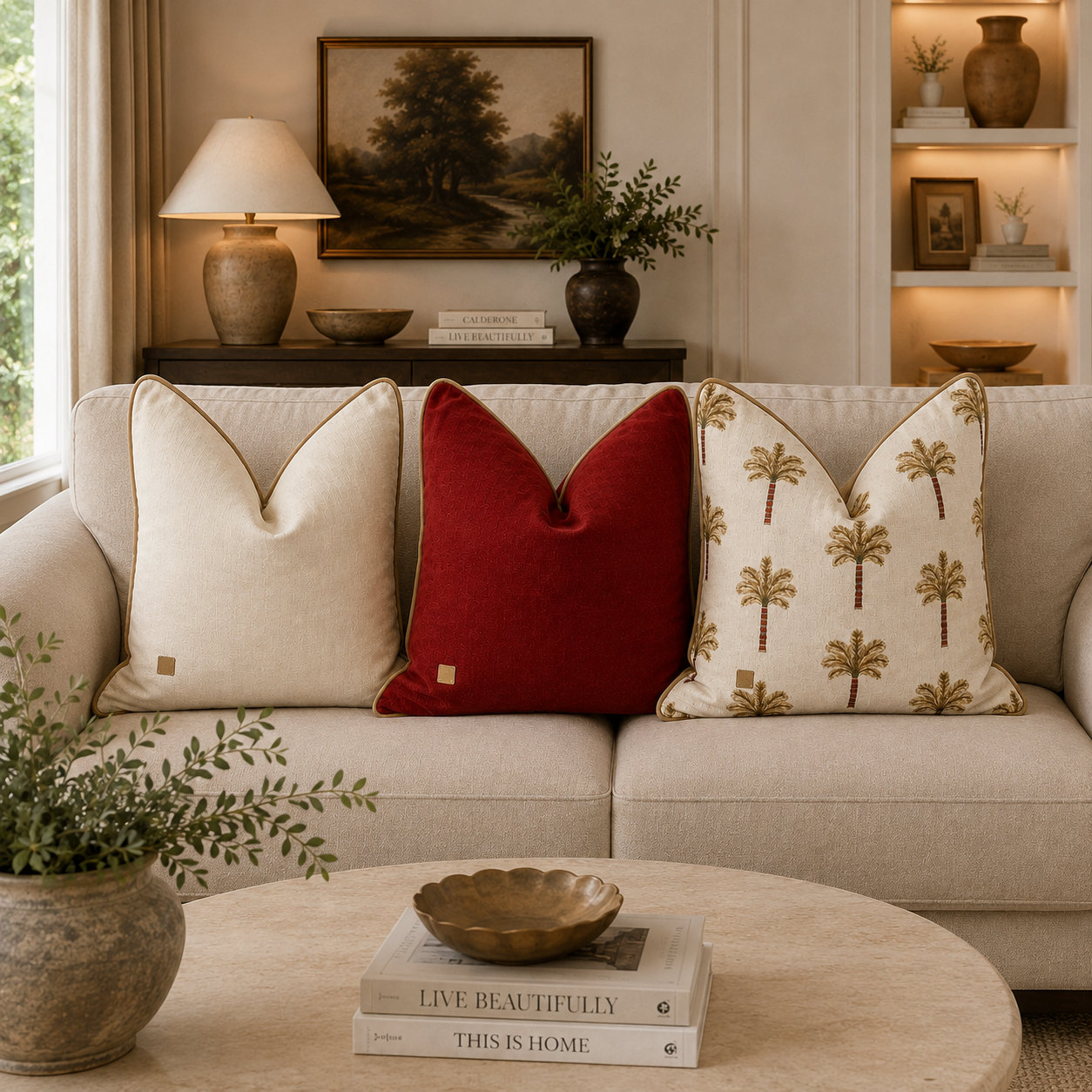طقم كوشنز هدوء | Tranquil Cushion Set 2