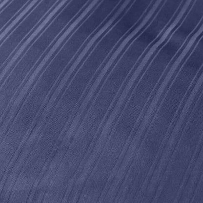 Karaca Home Charm Bold Navy Blue Cotton Satin Single Duvet Cover Set