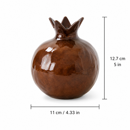 Pomegranate Ceramic Accent