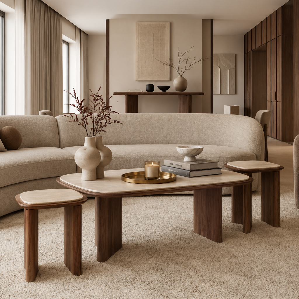 Brune Coffee Table Set
