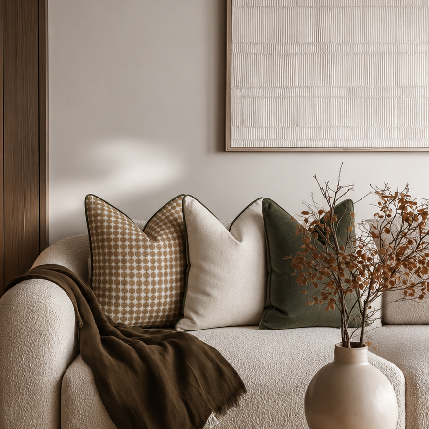 طقم كوشنز نَماء | Flourish Cushion Set